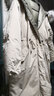 雅鹿新款羽绒服女狐狸毛大毛领长款过膝时尚宽松韩版加厚连帽冬季外套 米色 XL 实拍图