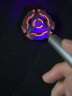 雷佰Leibai 紫外线验钞灯USB充电红外线激光手电筒迷你多功能便携式小型照明笔灯 灰色 晒单实拍图