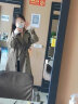 YUZHAOLIN风衣女中长款秋季新款韩系时尚气质设计感早秋外套大衣 灰调绿 XS 实拍图