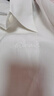 茵曼（INMAN）章若楠同款欧若风天丝薄开衫女装衬衫2025夏季新品长袖衬衣 经典款-霜白色 L 实拍图