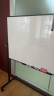 BBNEW 90*120cm 双面磁性白板支架式 可移动升降翻转写字板 会议办公 家用教学儿童黑板NEWV90120 实拍图