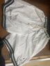 布恩普短裤男夏季新款美式潮流休闲运动五分裤子学生透气薄款宽松篮球裤 白色(主图款） 2XL(145-154斤） 实拍图