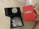 天梭（TISSOT）【官方授权店】瑞士1853手表 新款速驰系列计时运动防水石英男表 黑盘皮带T116.617.16.057.00 晒单实拍图