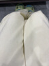 翊尚美休闲裤女2025秋冬新款潮流宽松高腰裤子女加绒加厚小个子阔腿裤 米白色【加绒加厚秋冬款】 均码 【适合80-140斤】 实拍图