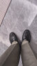 金利来（goldlion）男鞋乐福鞋夏季冲孔透气凉鞋舒适商务休闲鞋G521320309AAD黑色42 晒单实拍图