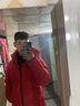 鸭鸭（YAYA）羽绒服男短款冬季新款鸭绒连帽城市轻户外加厚商务休闲保暖外套Y 燕麦迷彩色-YE2B010612D XL 实拍图