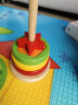 TaTanice汉诺塔八层蒙氏早教玩具形状配对套柱彩虹塔河内塔叠叠乐儿童礼物 实拍图