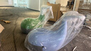 圣奥（sunon）鲸鱼椅 可爱鲸鱼椅 动物家用舒适学习办公家具办公椅 静谧蓝-高 72cm 实拍图