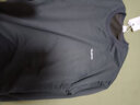 型于格潮牌无帽圆领卫衣男生打底衫秋冬加绒加厚保暖长袖t恤内搭男上衣 深灰色 (常规款) 3XL 建议(160-175斤） 实拍图