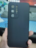 KEKLLE 适用华为P40pro手机壳 华为p40pro 5G保护套新升级镜头全包液态硅胶保护壳肤感防摔超薄软壳 黑色 实拍图