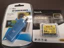 BLKECF卡64G适用佳能单反相机内存卡5D3 7D D8105D2 5DS 7D2 D5 1DX 5D4尼康储存卡D700高速存储卡120M CF卡+CF读卡器 实拍图