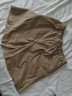 无印良品（MUJI）女式 水洗 平纹 短裤女夏 裤子 休闲短裤 多巴胺纯棉全棉BEC27A3S 米色 S 155/62A 实拍图