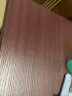 quatrefoil 木门翻新贴旧家具书桌橱柜衣柜翻新贴自粘墙纸90*210cm红檀木 实拍图