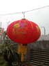 祥福缘灯笼新年装饰品大红灯笼灯植绒布婚庆节庆大门led灯春节年货节 1对装+花开富贵120#+灯+ 66cm 实拍图