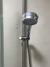 摩丹（MODAN）增压花洒喷头淋雨加压高压家用淋浴头 抖音网红洗澡莲蓬头软管手喷头套装 璀璨银-一键止水增压花洒 实拍图