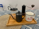 Hero螺旋桨S01手摇磨豆机 咖啡豆研磨机便携家用磨粉机手动咖啡机 黑色 实拍图