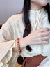 BJYL桃木手串男士护身珠佛珠手链女款盘玩文玩手串珠转运珠静心手把件 10mm 实拍图