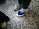 极路客彩虹夹心系列男女情侣国潮休闲鞋牛反毛皮低帮运动减震专业滑板鞋 黑白双拼 40.5 实拍图