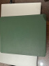 得力（deli）皮质鼠标垫 办公家用皮质桌垫鼠标防滑桌垫 学生宿舍写字桌绿色皮革鼠标垫 (260*210mm）LN100 实拍图