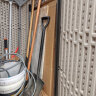 LIFETIME来福太户外储物柜防水防晒工具柜花园收纳柜子杂物柜塑料柜置物柜 浅棕色(带双层板) 实拍图