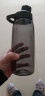 驼峰（CAMELBAK）大容量水杯Tritan运动塑料水杯男健身女水壶学生夏天水瓶太空杯子 【直饮杯】炭灰色 1000ml 实拍图