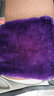 小喜鹊（Magpie）冬季汽车坐垫毛绒加厚短毛绒件套羊毛单片靠背座垫保暖后排车垫 前排单座1片（葡萄紫） 实拍图