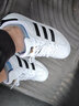 阿迪达斯（adidas）三叶草男鞋女鞋板鞋 2025冬季新款情侣金标贝壳休闲鞋子女 白色 /贝壳鞋/经典百搭小白鞋 41 实拍图