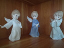 福美林(FUMEILIN)福美林欧式陶瓷人物小天使摆设家居装饰品陶瓷工艺品摆件装饰摆件 C款(浅蓝HW-TS-14) 实拍图