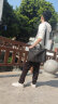 派保爵商务公文包大容量可装14吋笔记本电脑包单肩斜跨包手提包简约男包 实拍图