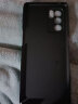 毕亚兹 OPPO Reno6pro手机壳/保护套 超薄磨砂防摔硬壳保护套男女款简约保护套淡化指纹防手汗JK53-黑 实拍图