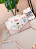 伯西亚品牌时尚小包包女包2024新款小方包可爱链条斜挎包送女友 粉色 小包 晒单实拍图