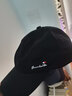 Kim sunja轻奢高端轻薄水洗棉棒球帽休闲偏大头围加深软顶鸭舌帽棉质遮阳帽 黑色 L 正常码（55-60cm） 实拍图