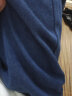 至涛裤子夏季男牛仔裤宽松直筒阔腿裤美式复古潮牌高街休闲工装长裤子 深蓝 4XL( 建议170-185斤可穿 ) 实拍图