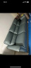 顾家家居（KUKA ）科技布沙发 双层扶手靠背意式小户型客厅3016＆2175 月岩灰（3016）三人位 实拍图
