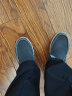 斯凯奇（Skechers）男鞋商务休闲鞋舒适一脚蹬轻便舒适时尚复古帆布鞋 晒单实拍图