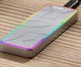小盘(XDISK)1TB USB3.2移动固态硬盘（PSSD）M系列Type-C炫彩灰 时尚个性多灯光变幻防摔数据备份 实拍图
