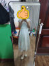 对白×冯玮艺术家联名气质V领无袖连衣裙女2024夏季新款显瘦长裙 氧气白（预售6月18日发货） M 晒单实拍图