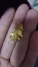 金艺鑫 黄金吊坠女款999足金天使宝宝项链福星宝宝小天使情人节送女友 重约2.5克配挂绳 实拍图