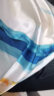 奥丝婕（Aosijie）高端品牌 真丝T恤女2024夏季新款洋气宽松休闲凉感丝光纯棉上衣 白色 XL 120-130斤 晒单实拍图