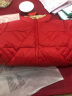 皮尔卡丹羽绒服女冬季短款立领2023新款白鸭绒保暖休闲时尚洋气外套女潮 红色 XL (建议115-130斤) 晒单实拍图