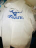 美津浓（MIZUNO）男子防晒防水外套梭织速干夹克服装PERFORMANCE系列 01/白色 M 实拍图