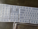 升派 台式键盘保护膜适用于达尔优机械师机械键盘膜1代2代合金版背光108键键盘防尘罩 108键 透明 实拍图