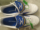 美津浓（MIZUNO）小李子:Mizuno/美津浓足球鞋WAVE CUP里瓦尔多AS碎钉袋鼠皮成人男 下单赠袜AS碎钉白蓝色P1GD191919 43 280MM 实拍图