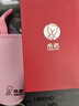 希诺（HEENOOR）玻璃杯女高颜值双层防烫保温花茶杯送老婆礼物办公车载泡茶水杯子 9506-长款蒂芙尼蓝-300ml 实拍图