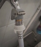 诺宜雅老式平口水龙头接口转换器洗衣机进水管水嘴无螺纹多功能转接头 【15-21mm】通用硅胶【4分水嘴】 实拍图