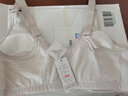 小护士无钢圈文胸中老年人棉质大码胸罩前扣肩带可调节文胸送妈妈 实拍图