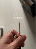 凡越黑檀实木普洱茶刀花梨茶针茶锥创意中式双用不锈钢撬茶刀茶具配件 竹节双用普洱刀（黑檀木） 实拍图