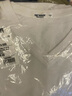 美特斯邦威短袖t恤男装基础打底修身纯棉纯色时尚V领打底衫流行百搭修身纯棉 漂白 S 165 88A 实拍图