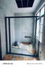 九牧（JOMOO） 【定制】极窄钻石淋浴房一体式干湿分离淋浴隔断沐浴房赠石基E17 枪灰型材（内外双开） 【光玻】1100*1100*2000mm 实拍图