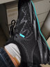 山野花溪夏季透气男鞋春秋男款网面网鞋运动跑步休闲软底鞋子潮鞋 黑蓝-青春jf118 43 实拍图